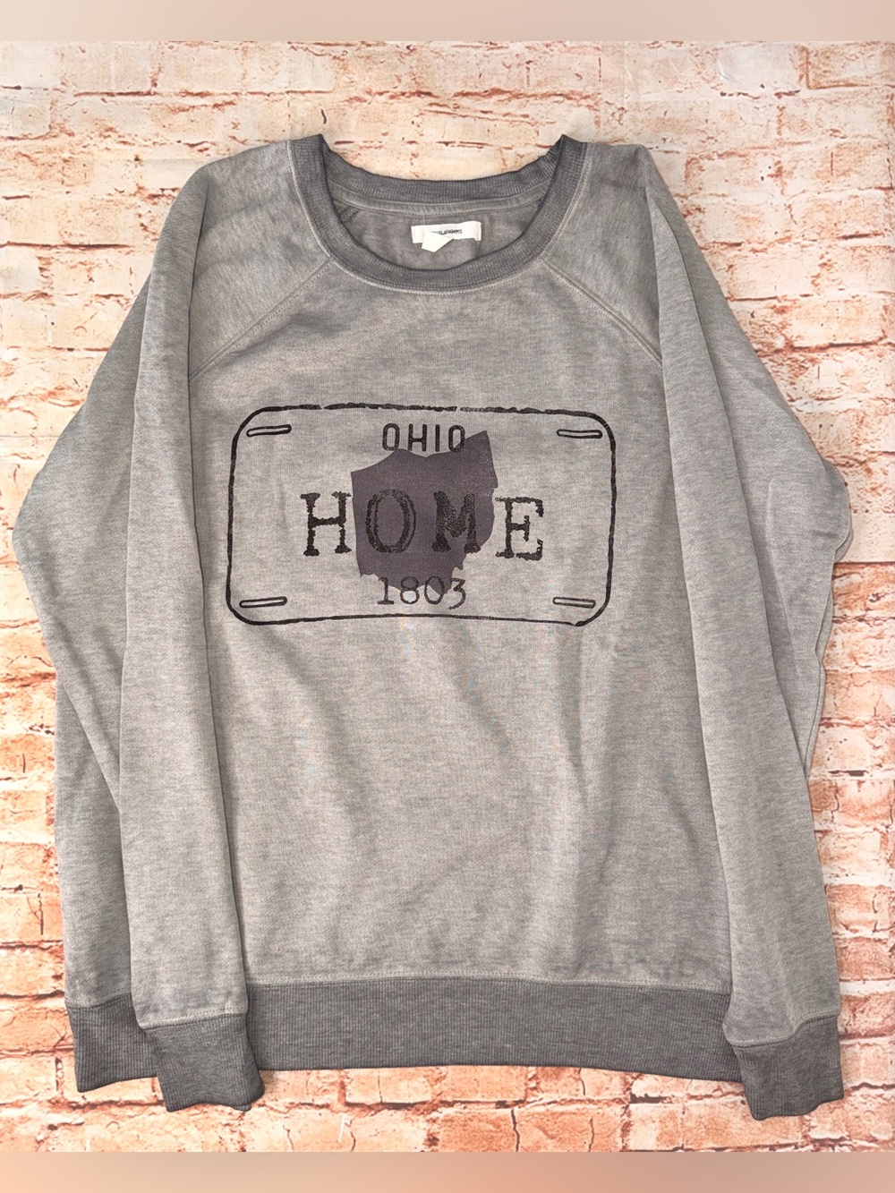 Maurice’s Grey 'Ohio Home' Graphic Sweatshirt